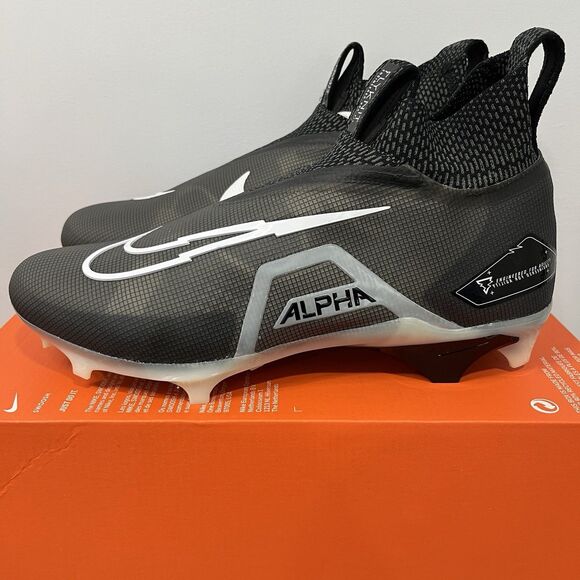 Nike Alpha Menace Elite 3 Ghost Black Football Cleats DH1350-001 Men\'s Size 10.5 main image 5